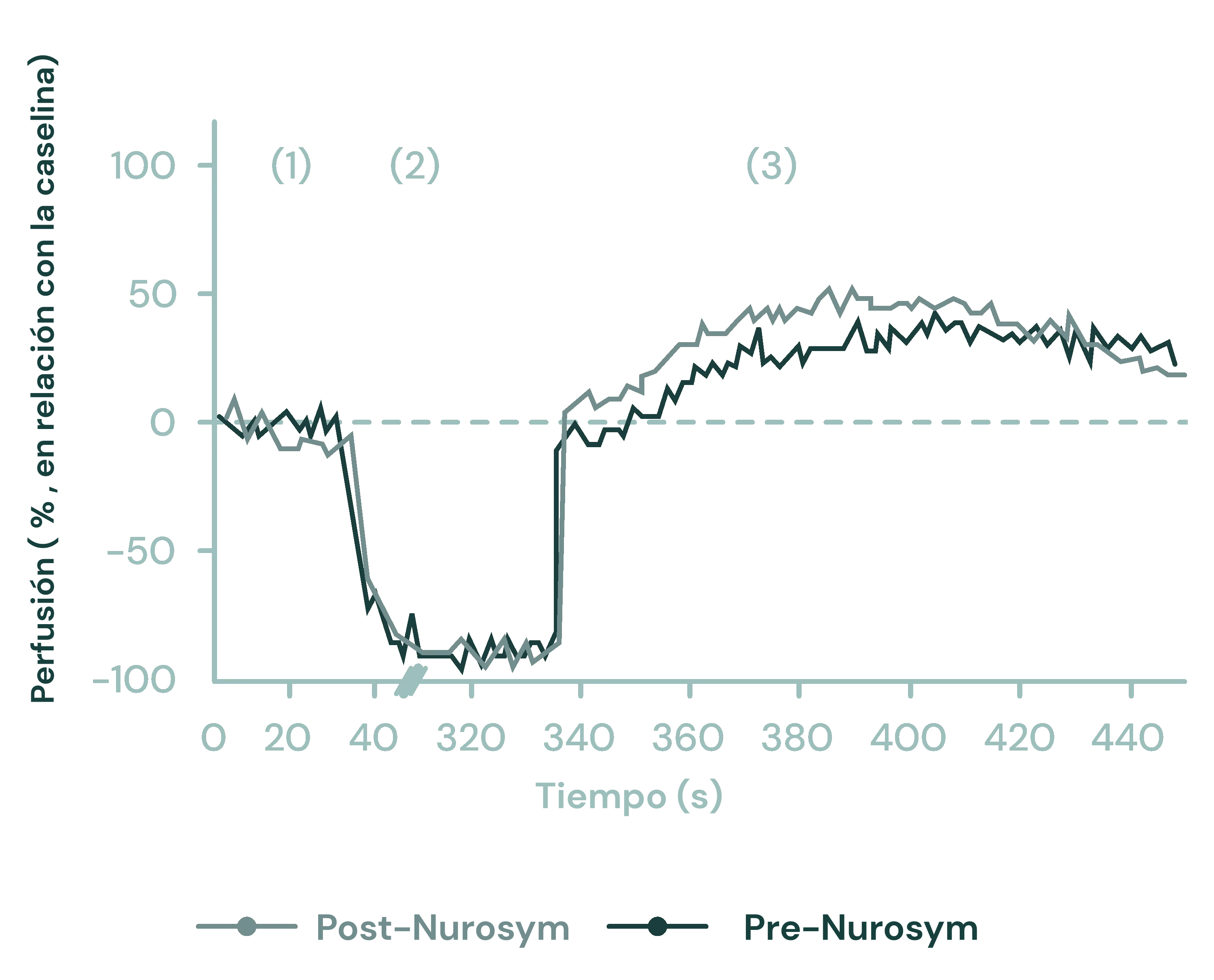 Mejora del 39% en los marcadores de la función microcirculatoria