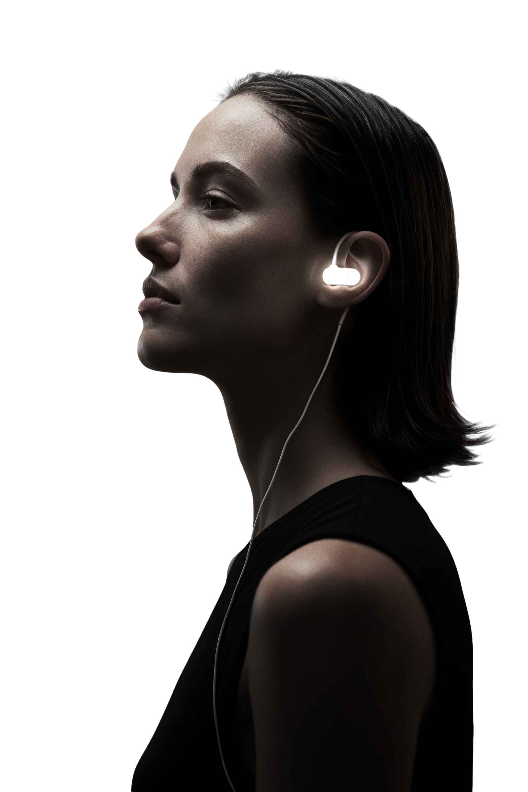 Woman Wearing Nurosym Device